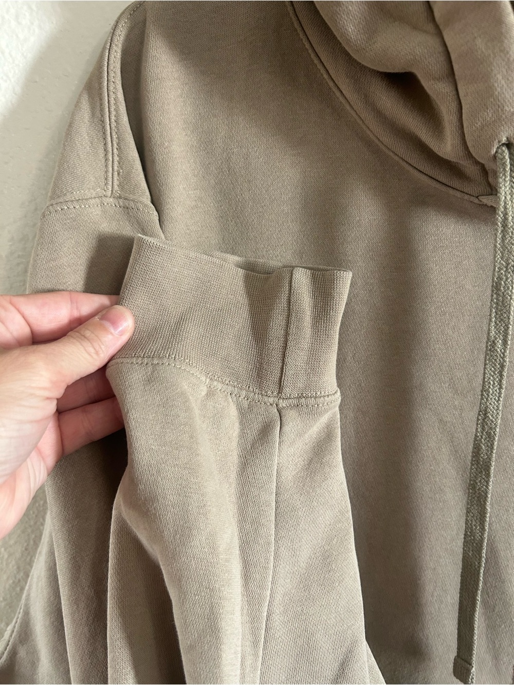 Nike Sportswear Club Fleece Tan Oversized Hoodie Sweatshirt Mens Size XXL - Picture 4 of 10